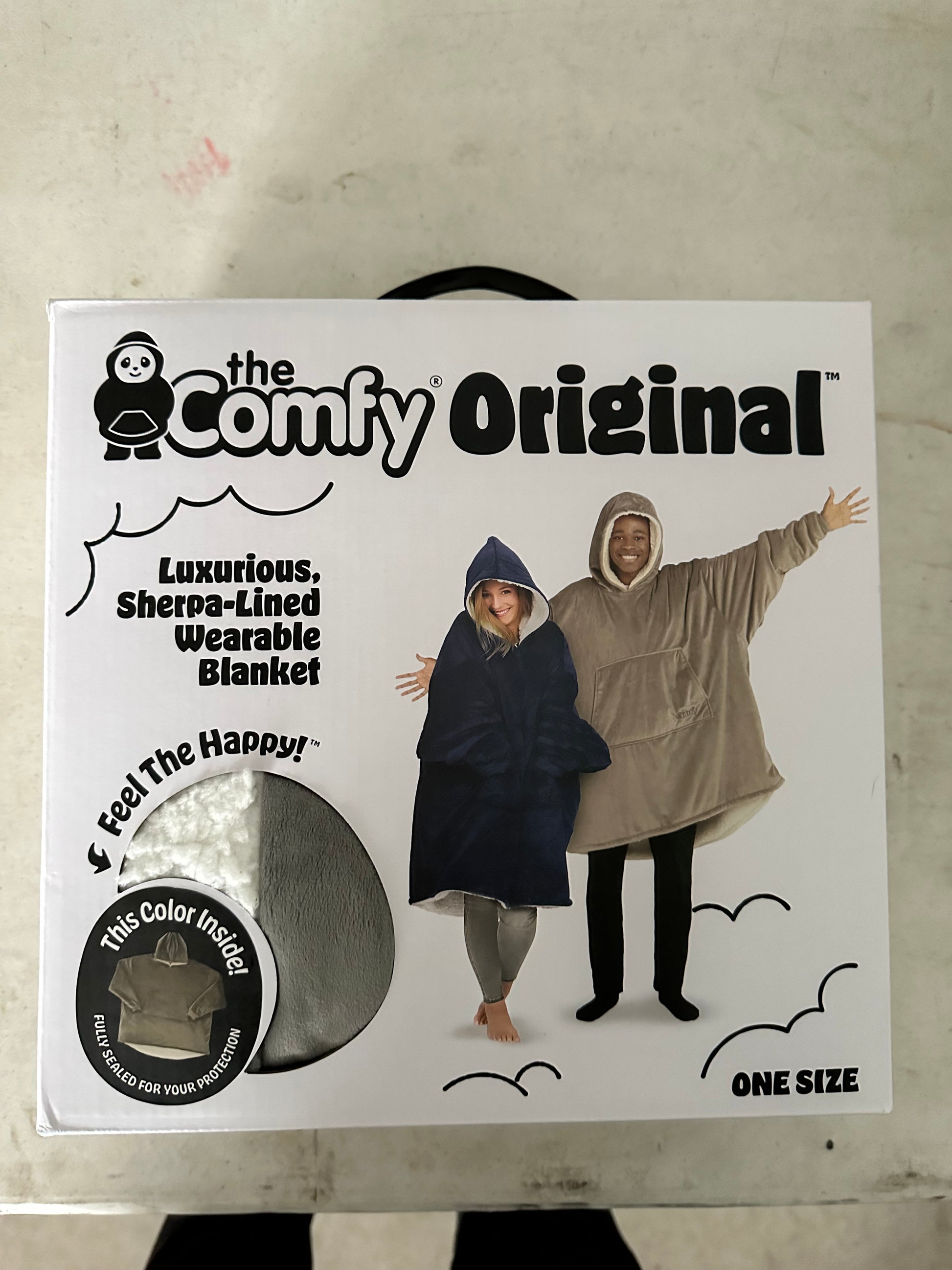 The Comfy Original Wearable Blanket / Oversized Sweater / Blue / One Size